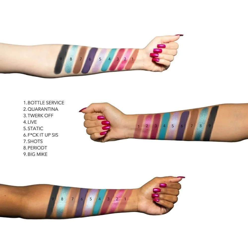 NIB Artist Couture Club Daddyy Eyeshadow Pressed Pigment Palette